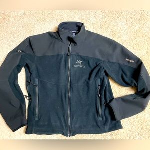 Black mens arcteryx coat size med